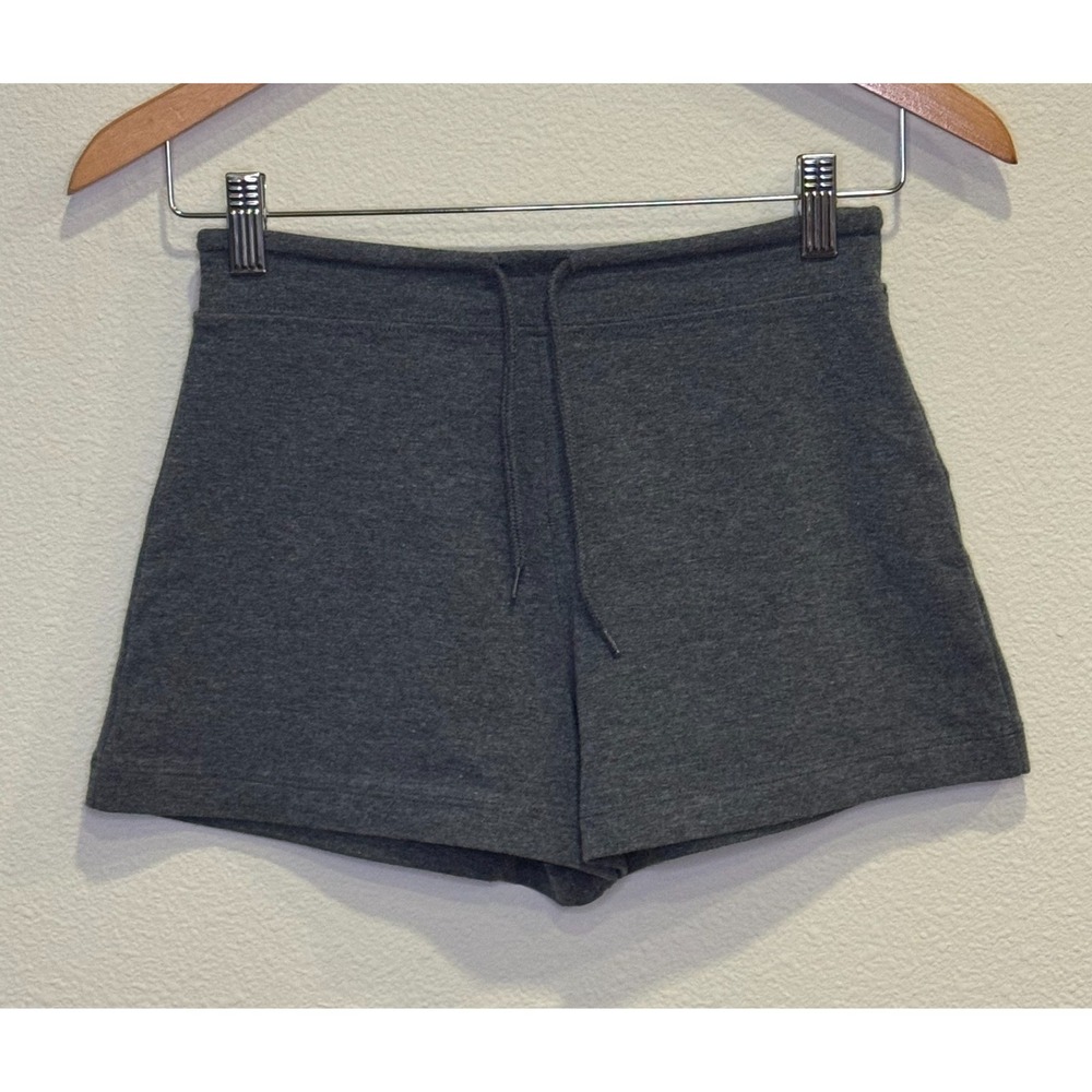 Jacques Morét Women's Gray Athletic Shorts Drawstring Stretch Size (S)